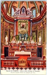 M-59948 Altar of the Church of Pompei Italy