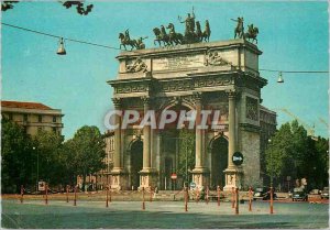 Postcard Modern Milan Arch of Peace