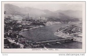 RP, General View, Trail, British Columbia, Canada, 1920-1940s