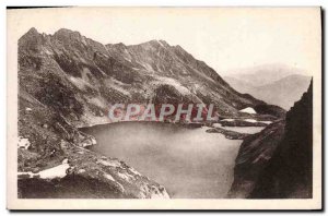 Old Postcard Luchon Hills Of Port De Venasque