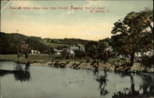 St Bethel Vermont VT White River View c1910 Vintage Postcard