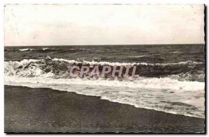 Postcard Modern Old Boucau Waves of & # 39ocean