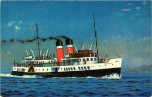CPA AK Waverley The Last Sea-Going Paddle Steamer SHIPS (911282)