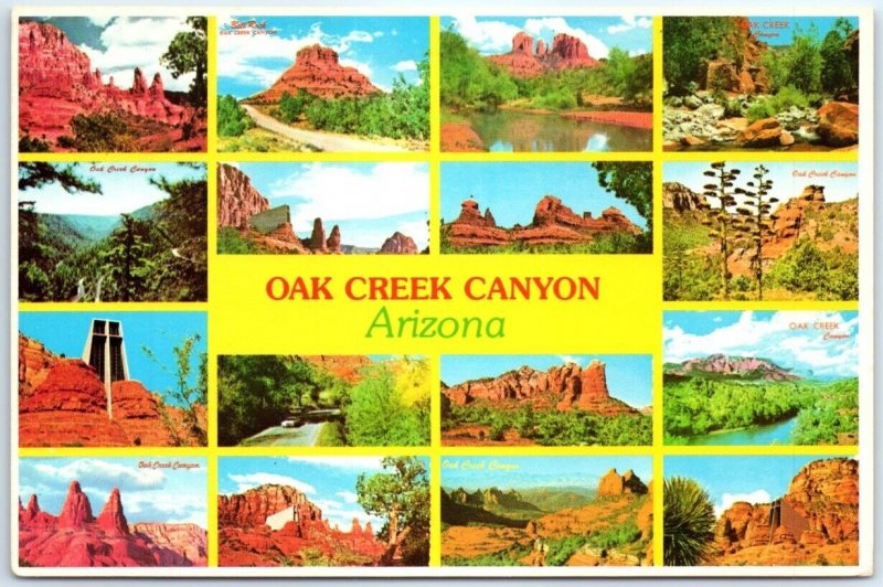 Postcard - Oak Creek Canyon - Arizona