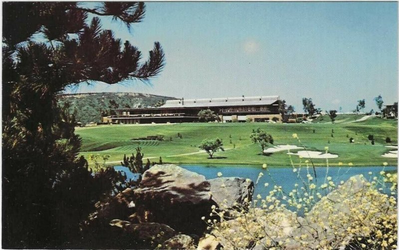 Vintage Postcard, La Costa Hotel & spa, Rancho La Costa, California