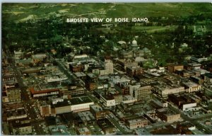 Aerial View of Boise Idaho Postcard posted 1958