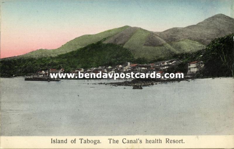 panama, Island of TABOGA, The Canal's Health Resort (1910s) 