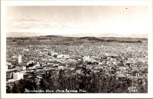 RPPC View From Sehome Hill Overlooking Bellingham WA Vintage Postcard V77