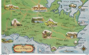 Isle of Purbeck, 1950-60s; Map