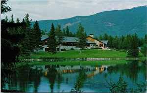 Jasper Park Lodge Jasper Alberta AB Lac Beauvert Unused Vintage Postcard H59