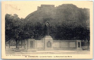 M-46875 The Monument of the Dead The Public Garden Cherbourg-Octeville France