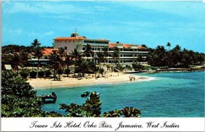 VINTAGE POSTCARD TOWER ISLE HOTEL OCHO RIOS JAMAICA MAILED 1966