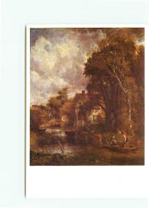 Postcard Painting John Constable Valley farm 1835  Tate Gallery  # 3989A