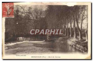 Old Postcard Brignoles Var Edge Caramy