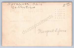 J87/ Syracuse? Ohio RPPC Postcard c1913 Flood Disaster River Homes  671