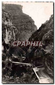 Old Postcard The French Riviera Les Gorges du Loup The Bridge of the Abyss