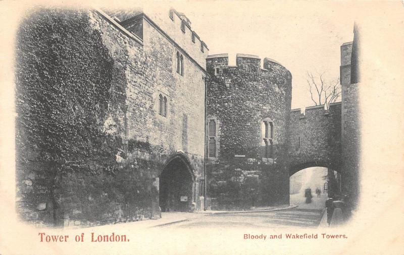 BR59800 tower of london bloody and wakefields towers uk