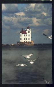 Lorain, Ohio/OH Postcard, Lorain Lighthouse/Light