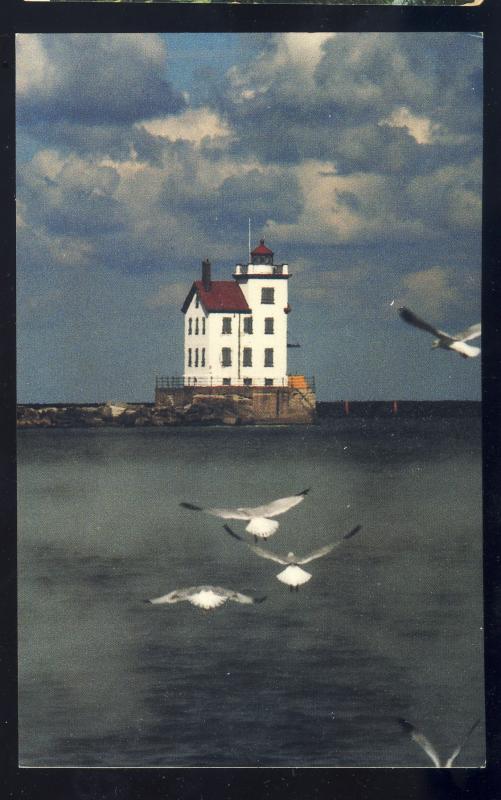 Lorain, Ohio/OH Postcard, Lorain Lighthouse/Light