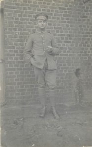 WW1 German military instant photography dated 1918 uniform