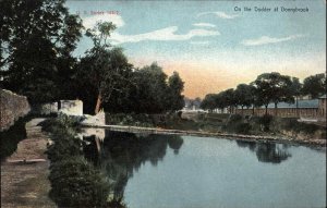 Dublin Ireland Dodder at Donnybrook c1910 Vintage Postcard