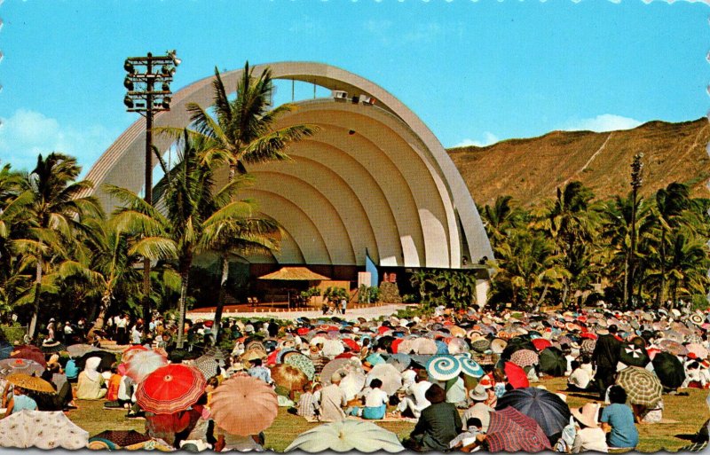 Hawaii Waikiki Beach Kapiolani Park Waikiki Band Shell