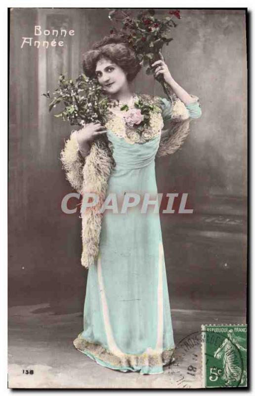 Old Postcard Fantaisie Fur