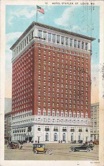 Missouri St Louis Hotel Statler 1927