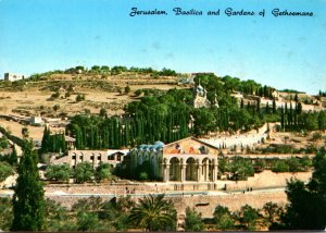 Israel Jerusalem Church Of Gethsemane Basilica and Gardens