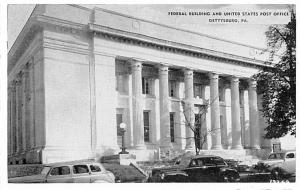 Federal Building and United States Post Office, Gettysburg, PA Civil War Unused 