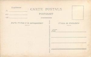 Lot 4 early postcards Oostende Belgium