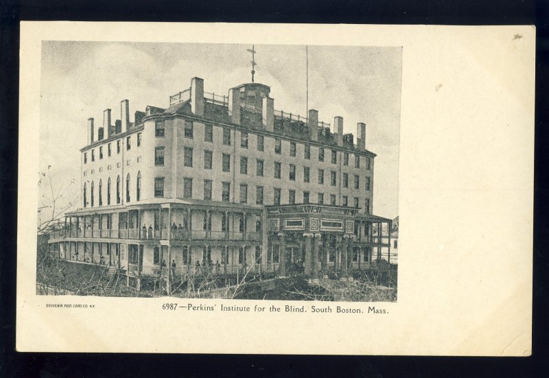 South Boston, Massachusetts/MA Postcard, Perkins' Institute For The Blind