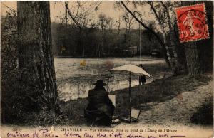 CPA CHAVILLE Vur artistique prise au bord de l'Etang de l'Usine (412772)