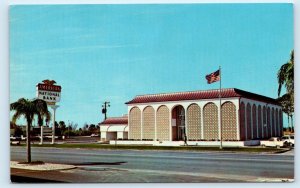 ST. PETERSBURG, FL~ South Pasadena AMERICAN NATIONAL BANK & TRUST 1960s Postcard