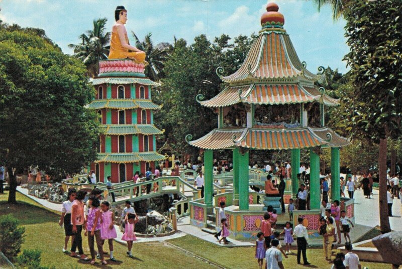 Singapore Haw Par Villa Vintage Postcard BS.08 