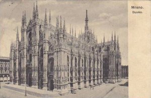 Italy Milano Duomo 1923
