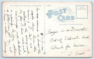 PINE BLUFF, Arkansas AR ~ New HIGH SCHOOL 1920 Jefferson County Postcard