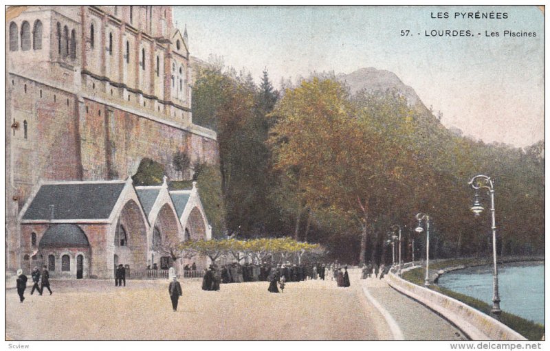 Les Piscines, LOURDES (Hautes-Pyrénées), France, 1900-1910s