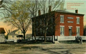 Greenville Rhode Island Smithville Savings Bank Smith C-1910 Postcard 21-8522