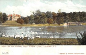 Rhode Island  Roger William's Park ,  Lake,  Museum ,  Bridge