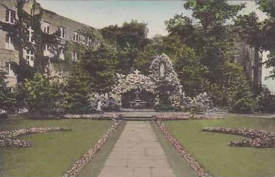 Michigan Orchard Lake Ss Cyril And Methodius Seminary Grotto Albertype