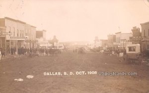 Street Scene - Dallas, South Dakota