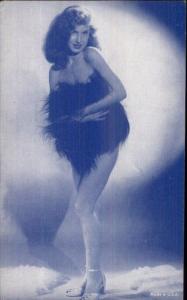 Sexy Pin-Up Woman Semi Nude Arcade Exhibit Card c1920s-30s #16
