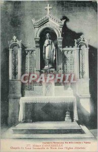 Postcard Abbey of Aiguebelle Chapel of the Immaculate Heart of Mary in the Ab...