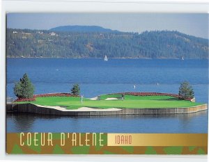 Postcard The Coeur d'Alene Resort Golf Course, Coeur d'Alene, Idaho