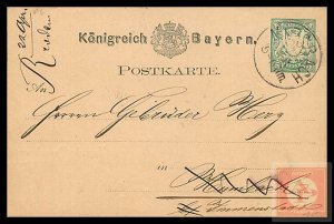 Kingdom of Bavaria Postcard