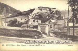 Porte Pignerol, Fort du Chateau Briancon, France, Carte, Unused 