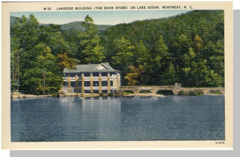 Montreat, North Carolina/NC Postcard, Book Store, Near Mint!