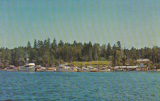 Canada Telegraph Harbour Marina Thetis Island British Columbia