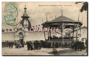 d & # 39Angers Exhibition 1906 Old Postcard